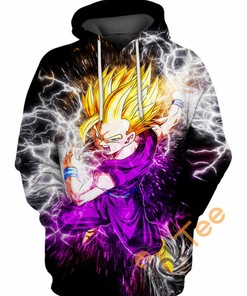 Dragon Ball Burter Unfathomable Speed 3D Printed All Over Custom Hoodie