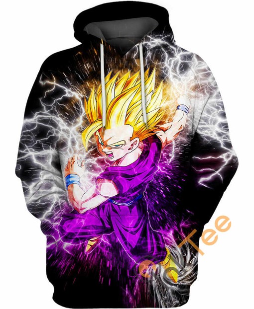 Dragon Ball Burter Unfathomable Speed 3D Printed All Over Custom Hoodie
