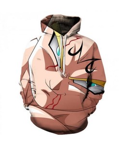 Dragon Ball Helpless Eyes Anime Hoodie - 3D All Over Print Design with Quotes
