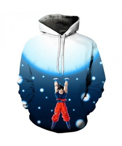 Dragon Ball Pocker Anime Harajuku Hoodie - 3D All Over Print Design with Quotes