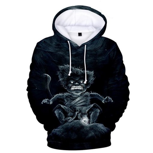 Dragon Ball Series Anime Character Hoodie - 3D All Over Print Design with Quotes