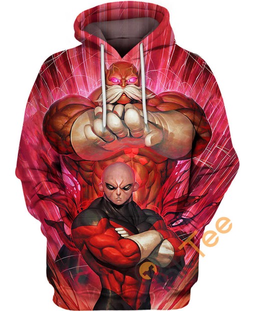 Dragon Ball Super Jiren and Toppo 3D Hoodie - Men's All Over Print Hoodies