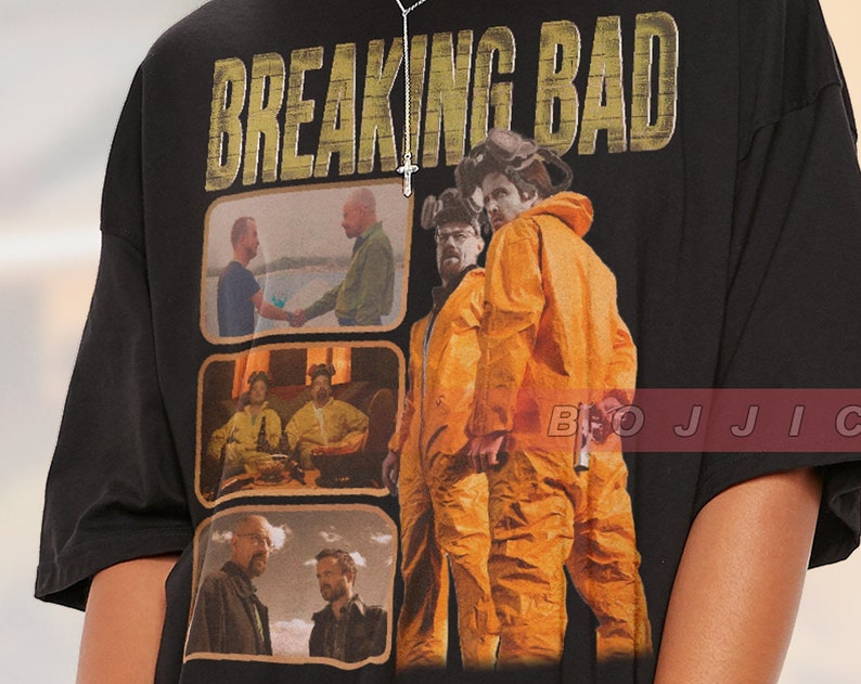 Drama TV Series Shirt: Breaking Bad Shirt with Walter White and Jesse Pinkman - Image 2