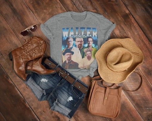 Drama TV Series Shirt: WALTER WHITE Shirt with Heisenberg and Jesse Pinkman - Image 3