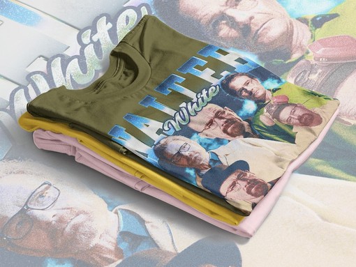 Drama TV Series Shirt: WALTER WHITE Shirt with Heisenberg and Jesse Pinkman - Image 4