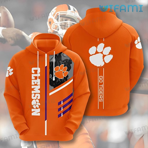 Dry Forest Clemson Tigers 3D Hoodie All Over Print for Men and Women