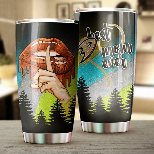 Ducks Fan? Get This Best Mom Ever Anaheim Ducks NHL Tumbler 20 oz for Mom Tumbler Ideas!
