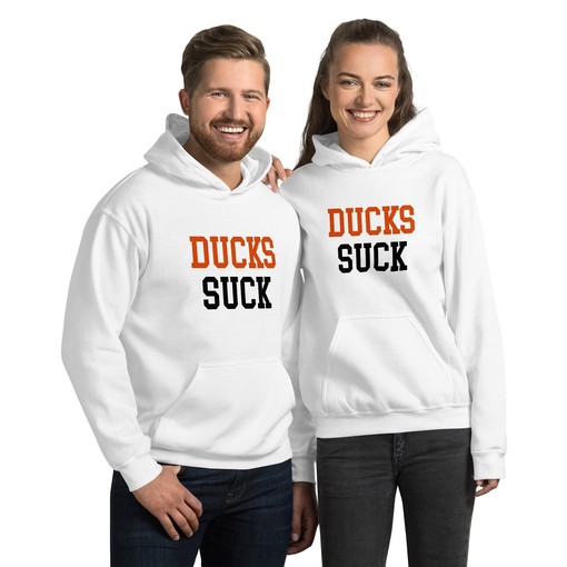Ducks vs. Oregon State Rivalry Sucks Hoodie Sweatshirt - NCAA Shirts Women - Image 2