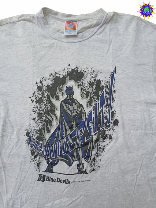 Duke University Blue Devils Vintage Style T Shirt 1992 T-Shirt Sweatshirt Hoodie Gifts Sports Lover - Image 2