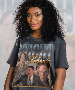Dwight Schrute The Office T-Shirt - Vintage Schrute Farm and Jim Halpert Tee