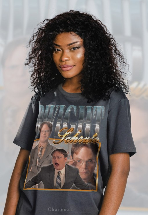 Dwight Schrute The Office T-Shirt - Vintage Schrute Farm and Jim Halpert Tee