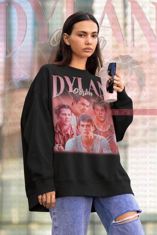 Dylan O'Brien Homage Sweatshirt, Teen Wolf Fans Gift, Movie Shirts for Boys