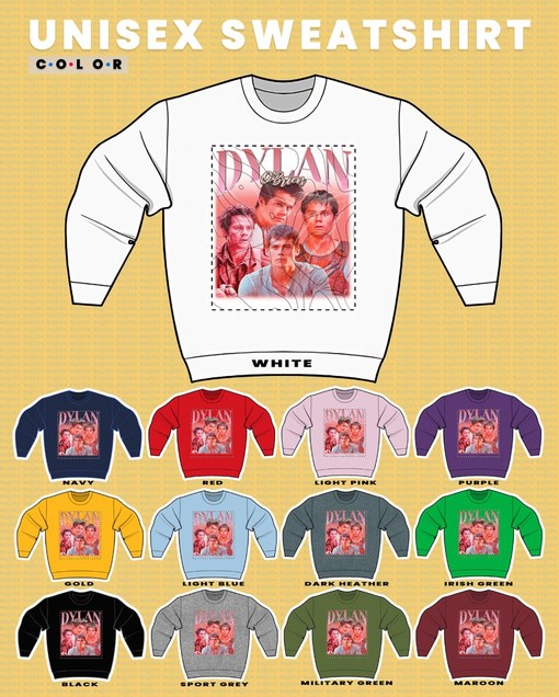 Dylan O'Brien Homage Sweatshirt, Teen Wolf Fans Gift, Movie Shirts for Boys - Image 3