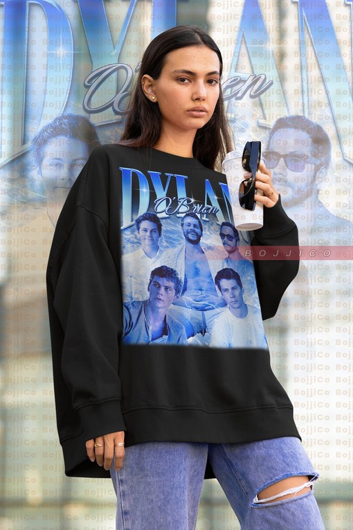 Dylan O'Brien Teen Wolf Sweatshirt, American Actor Fan Tee with Vintage 90s Style, Thomas Maze Dylan Sweater