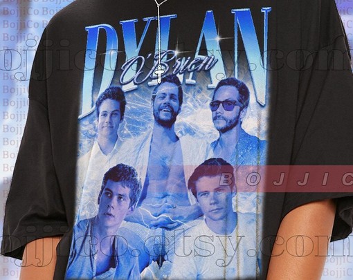Dylan Rhodes O'Brien Fan Tee - American Actor Vintage Retro Unisex Tee - Image 2