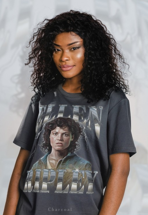 ELLEN RIPLEY Badass Women Tee - Alien Movie Shirt - Sigourney Weaver Quote - Retro 90s Tee