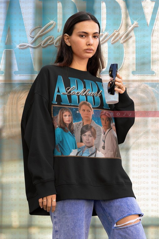 ER Vintage Sweatshirt, Abby Lockhart Homage 90s Sweater, Abigail Marjorie Lockhart Medical Drama T-Shirt