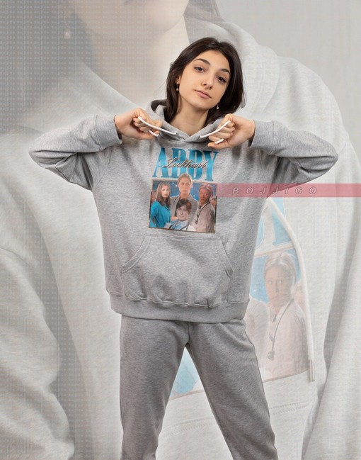 ER Vintage Sweatshirt, Abby Lockhart Homage 90s Sweater, Abigail Marjorie Lockhart Medical Drama T-Shirt - Image 2