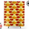 Eames Century Mid Century Modern Shower Curtain for Mod Bathroom Decor