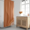 Earth Tone Scandinavian Abstract Shower Curtain - Minimalist Design for Contemporary Bathroom Decor