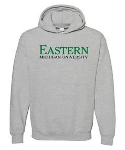 Eastern Michigan Institutional Logo College Shirt Sweatshirt Pullover Hoodie