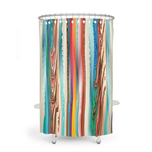 Eclectic Soul Shower Curtain Set - Unique Bath Decor with Optional Accessories - Image 3