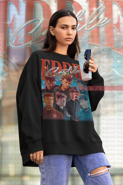 Eddie Castile Homage Sweatshirt, Blake Patrick Tee for Men and Women, Retro 90s Eddie Castile Sweater