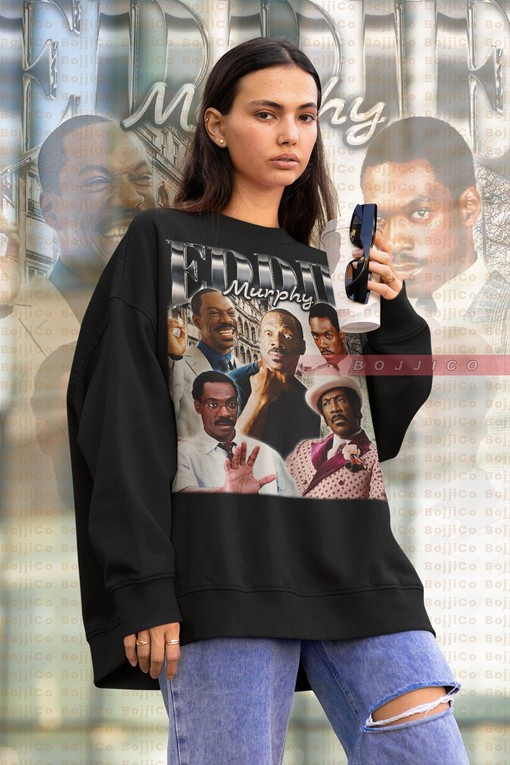 Eddie Murphy Funny Actor Sweatshirt, Homage Tee with Retro 90s Style, Fan Shirt for Men and Women