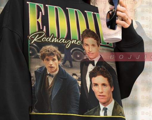 Eddie Redmayne Vintage Sweatshirt - Perfect for Eddie Redmayne Fans - Image 4