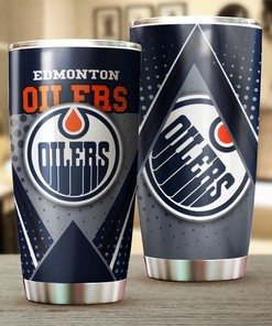 Edmonton Oilers NHL Tumbler Unique NHL Fans' Design Tumbler, Perfect for Gifting and Tumbler Gift Ideas