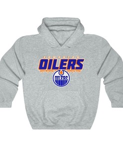 Edmonton Oilers Vintage NHL Hoodie Sweatshirt Sport Shirt with Classic Graphics