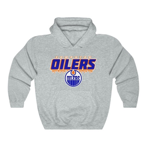 Edmonton Oilers Vintage NHL Hoodie Sweatshirt Sport Shirt with Classic Graphics