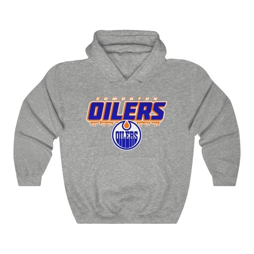 Edmonton Oilers Vintage NHL Hoodie Sweatshirt Sport Shirt with Classic Graphics - Image 4