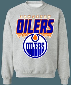 Edmonton Oilers Vintage NHL Sweatshirt Hoodie TShirt For Hockey Lovers with a Classic Look