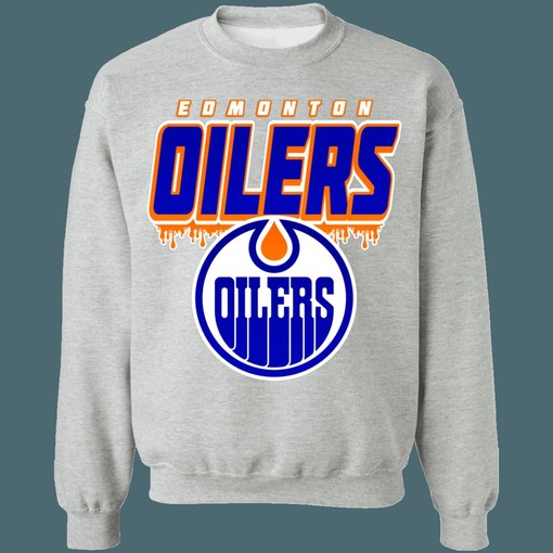 Edmonton Oilers Vintage NHL Sweatshirt Hoodie TShirt For Hockey Lovers with a Classic Look
