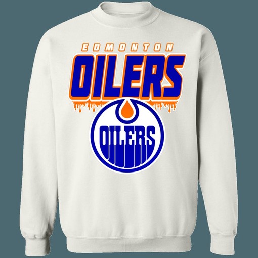 Edmonton Oilers Vintage NHL Sweatshirt Hoodie TShirt For Hockey Lovers with a Classic Look - Image 2