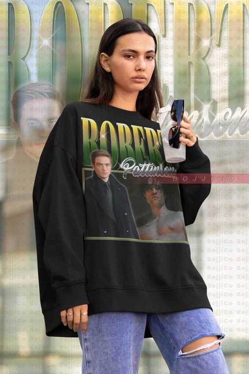 Edward Vintage Retro Robert Pattinson Sweatshirt - Charliee Vintage Tee Gift - Team Edward Movie Shirt