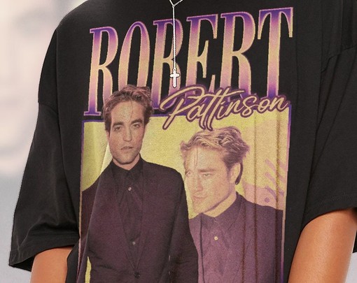 Edward Vintage Retro Robert Pattinson Tee - Charliee Vintage Tee Gift - Movie Shirt for Team Edward Fans - Image 2