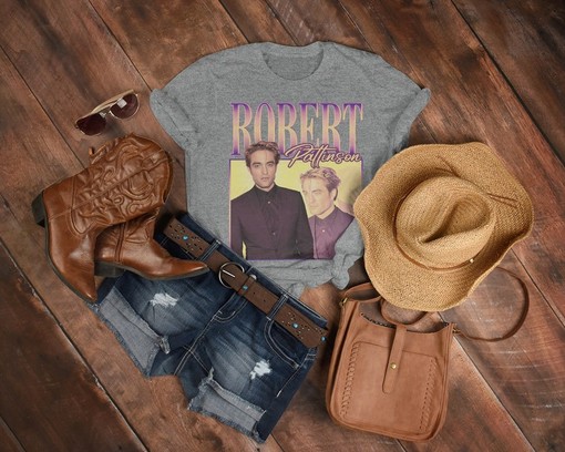 Edward Vintage Retro Robert Pattinson Tee - Charliee Vintage Tee Gift - Movie Shirt for Team Edward Fans - Image 3