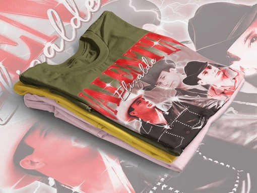 El Gallo de Oro Singer-Songwriter Vintage Tee with Valentin Elizalde - Image 4