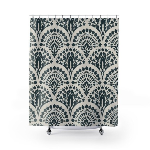 Elegant Contemporary Shower Curtain for Chic Bathroom Decor