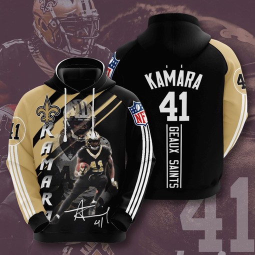Elevate Your Fan Gear with Saints Custom Sport All Over Print Hoodie 3D