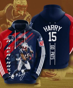 Elevate Your Game with Custom Sport All Over Print Hoodie 3D for New England Patriots Fans with Bold Colors