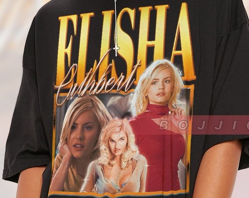 Elisha Cuthbert Homage Tshirt - Vintage Shirt for Fans of the Girl Next Door - Image 2