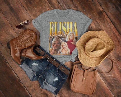 Elisha Cuthbert Homage Tshirt - Vintage Shirt for Fans of the Girl Next Door - Image 3