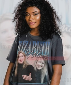 Elizabeth Holmes Business Woman Retro Tee - Stylish Tee for Movie Fans Gifts
