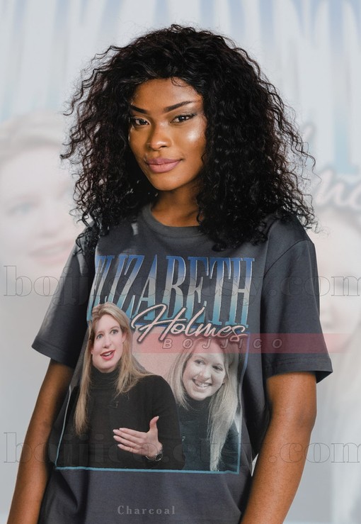 Elizabeth Holmes Business Woman Retro Tee - Stylish Tee for Movie Fans Gifts
