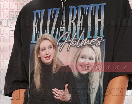 Elizabeth Holmes Business Woman Retro Tee - Stylish Tee for Movie Fans Gifts - Image 2