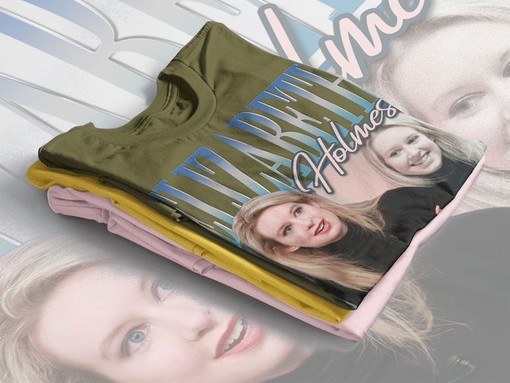 Elizabeth Holmes Business Woman Retro Tee - Stylish Tee for Movie Fans Gifts - Image 4