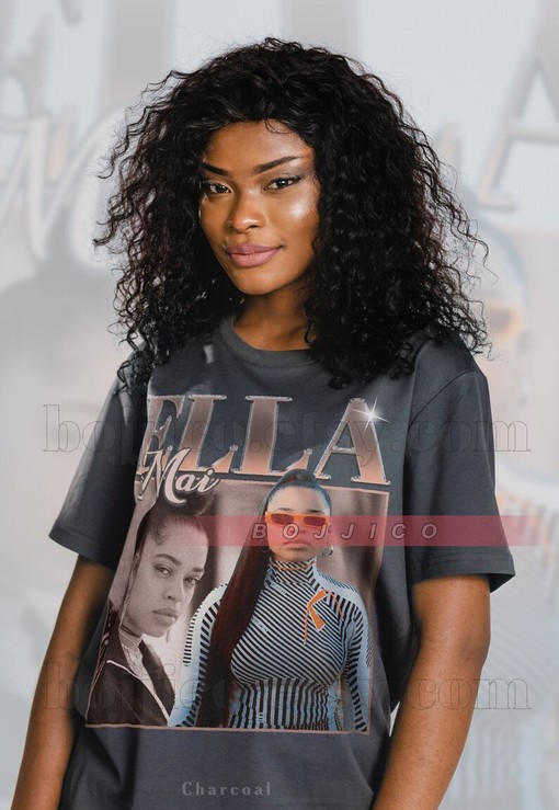 Ella Mai Howell Homage T-Shirt - Retro Tee for Fans of Soulful R&B Songwriter